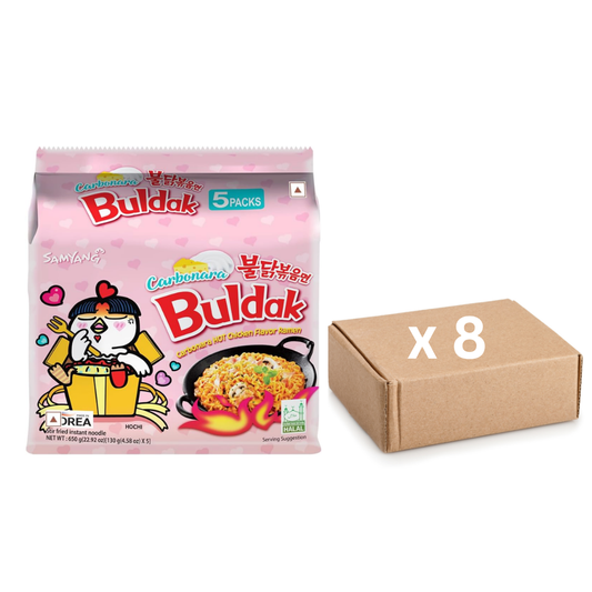 Samyang Carbo Buldak Super Hot Spicy (140g x 5)